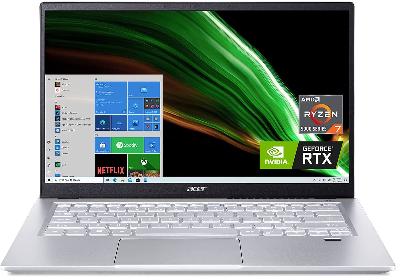 8. Acer Swift X