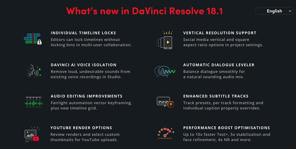 Resolve Updates