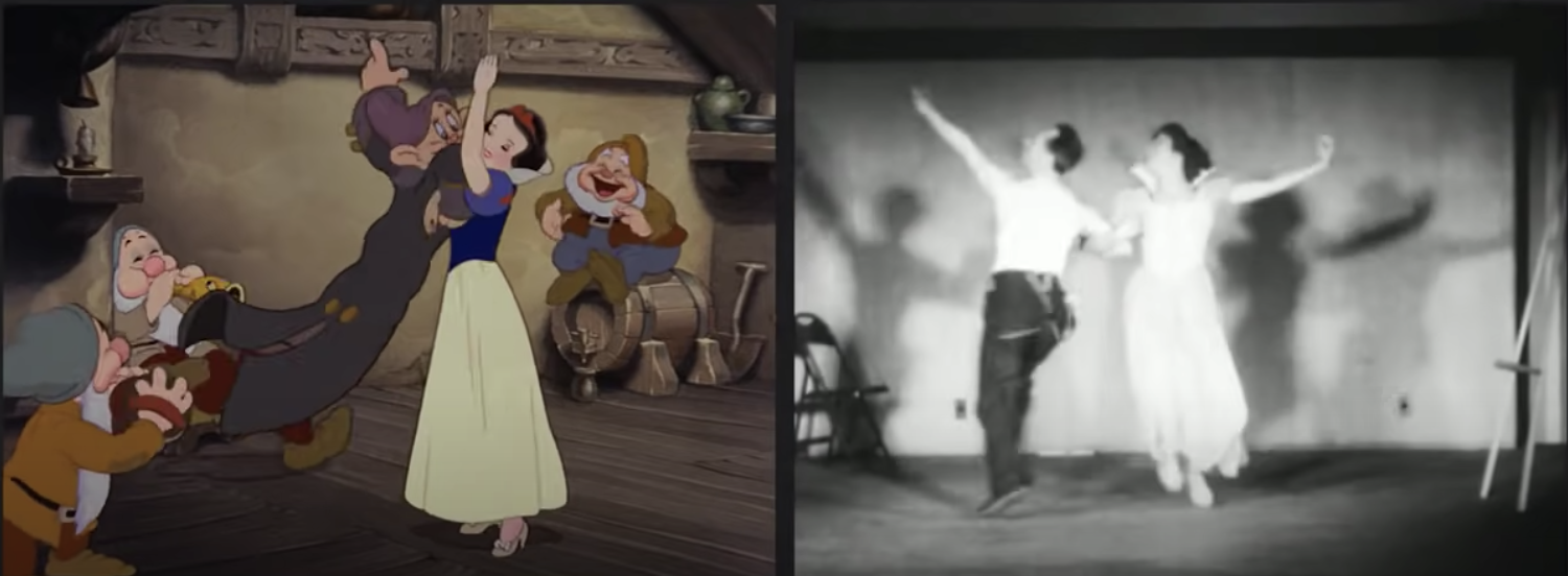 Snow White rotoscoping